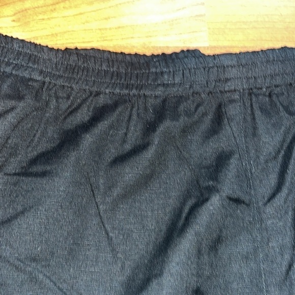 Napa Valley women’s black linen blend pull on trousers size 12 - Picture 3 of 10